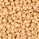 Seed beads 8/0 (3mm) Honeybell orange